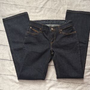 Wrangler Dark Blue Women's Bootcut Jeans